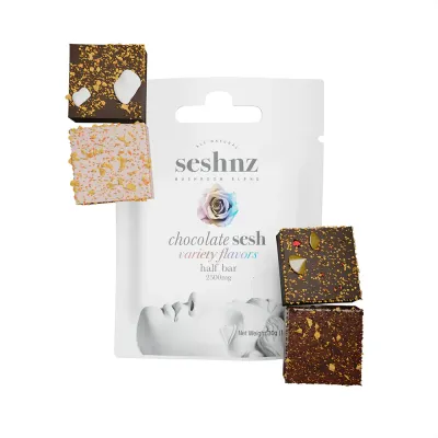 Seshnz Mushroom Half Chocolate Bar 2500mg