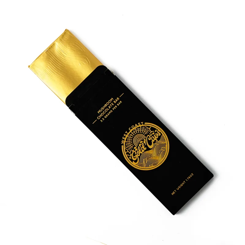 Gold Caps Mushroom Chocolate Bar (3.5g)