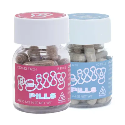 PSILLY Mushroom Capsule Jar 4G