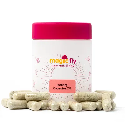 Iceberg x Ghost Raw Mushroom Capsules 7g