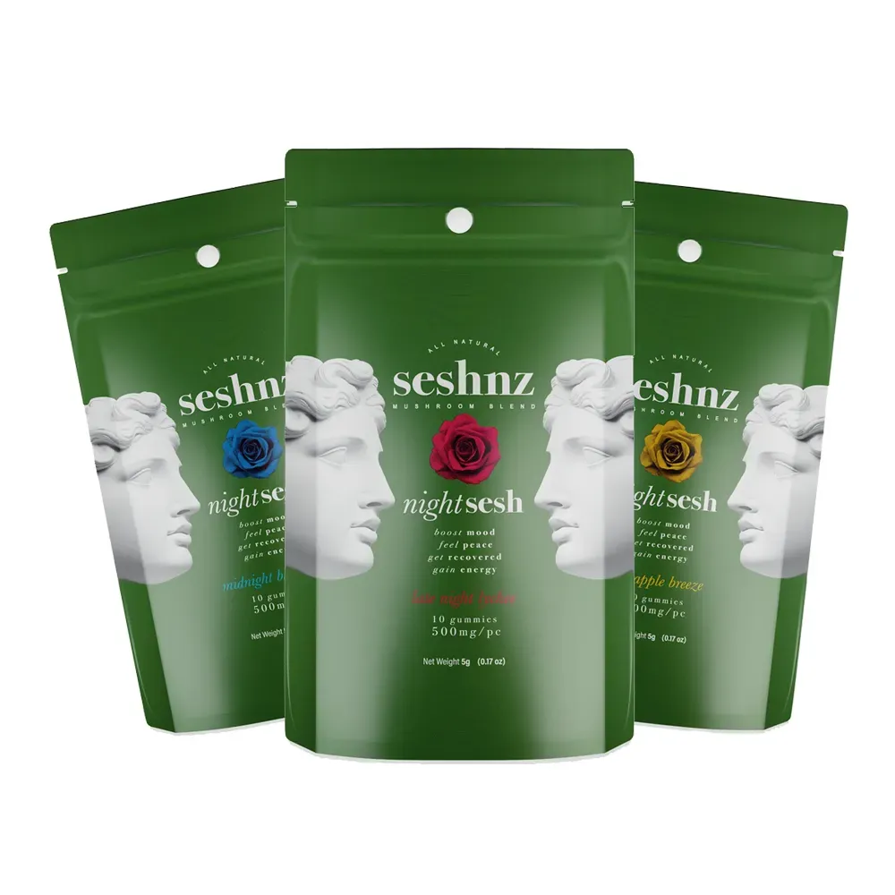 Seshnz Mushroom Gummies Night Sesh 5000 mg
