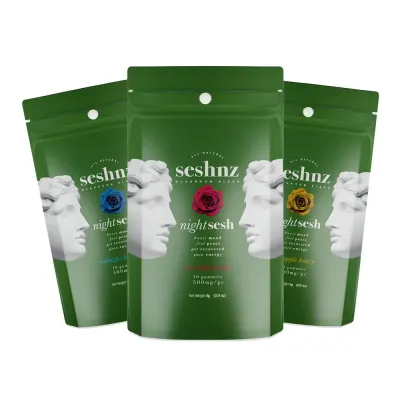 Seshnz Mushroom Gummies Night Sesh 5000 mg