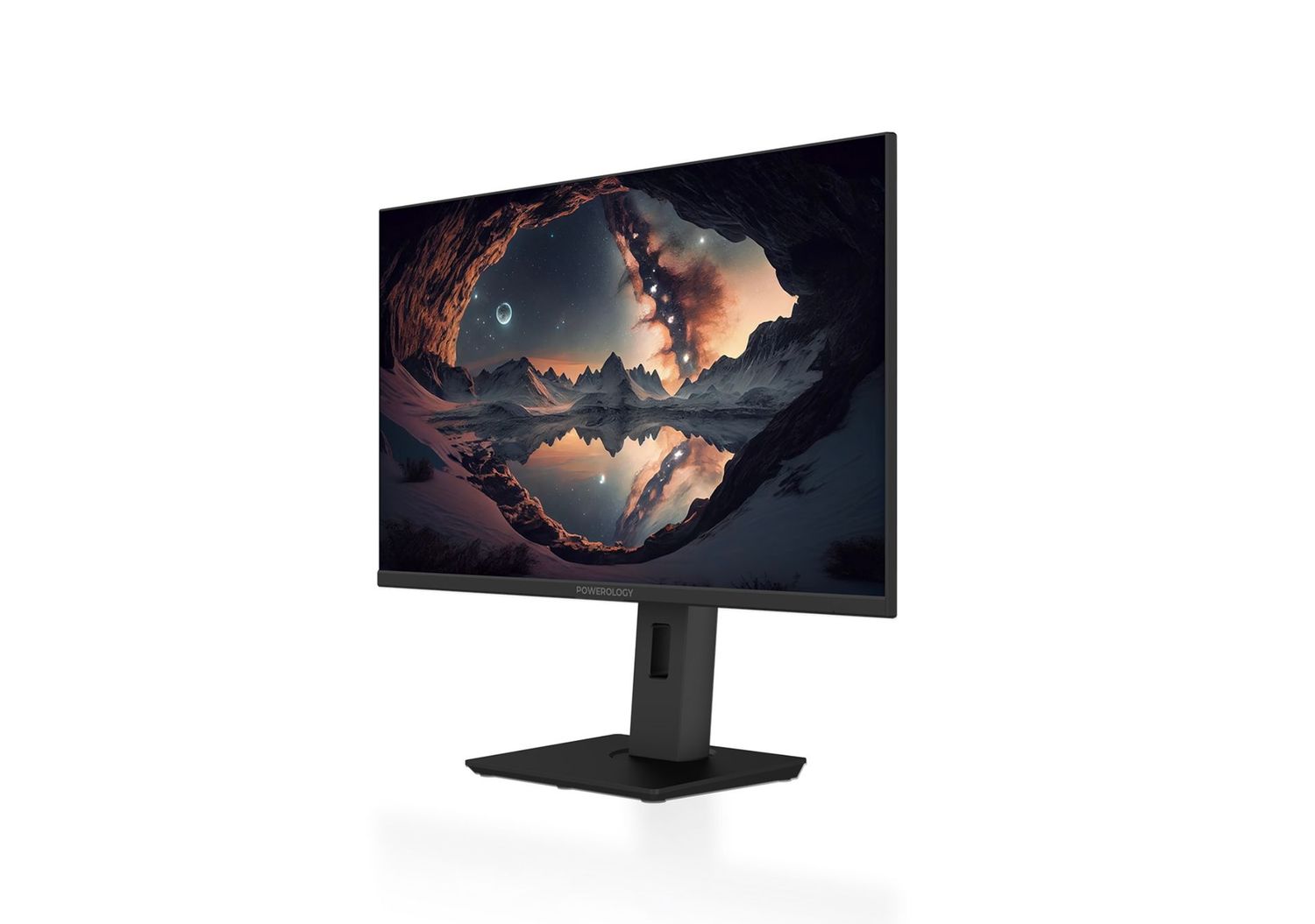 Powerology 27" 4K Office Monitor with RGB light
