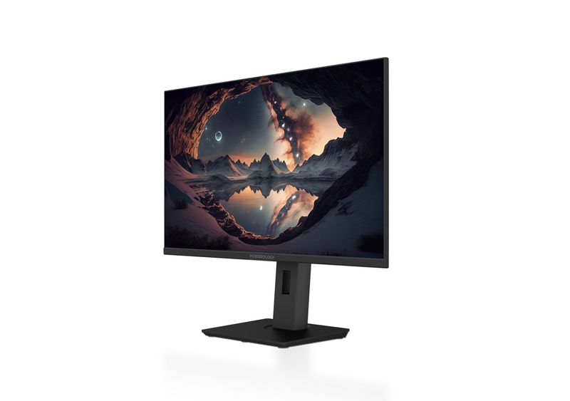 Powerology 27" 4K Office Monitor with RGB light