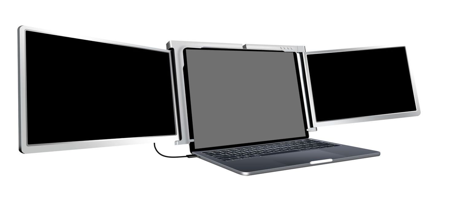 Powerology 13.3 Portable Dual Screen Laptop Moniter