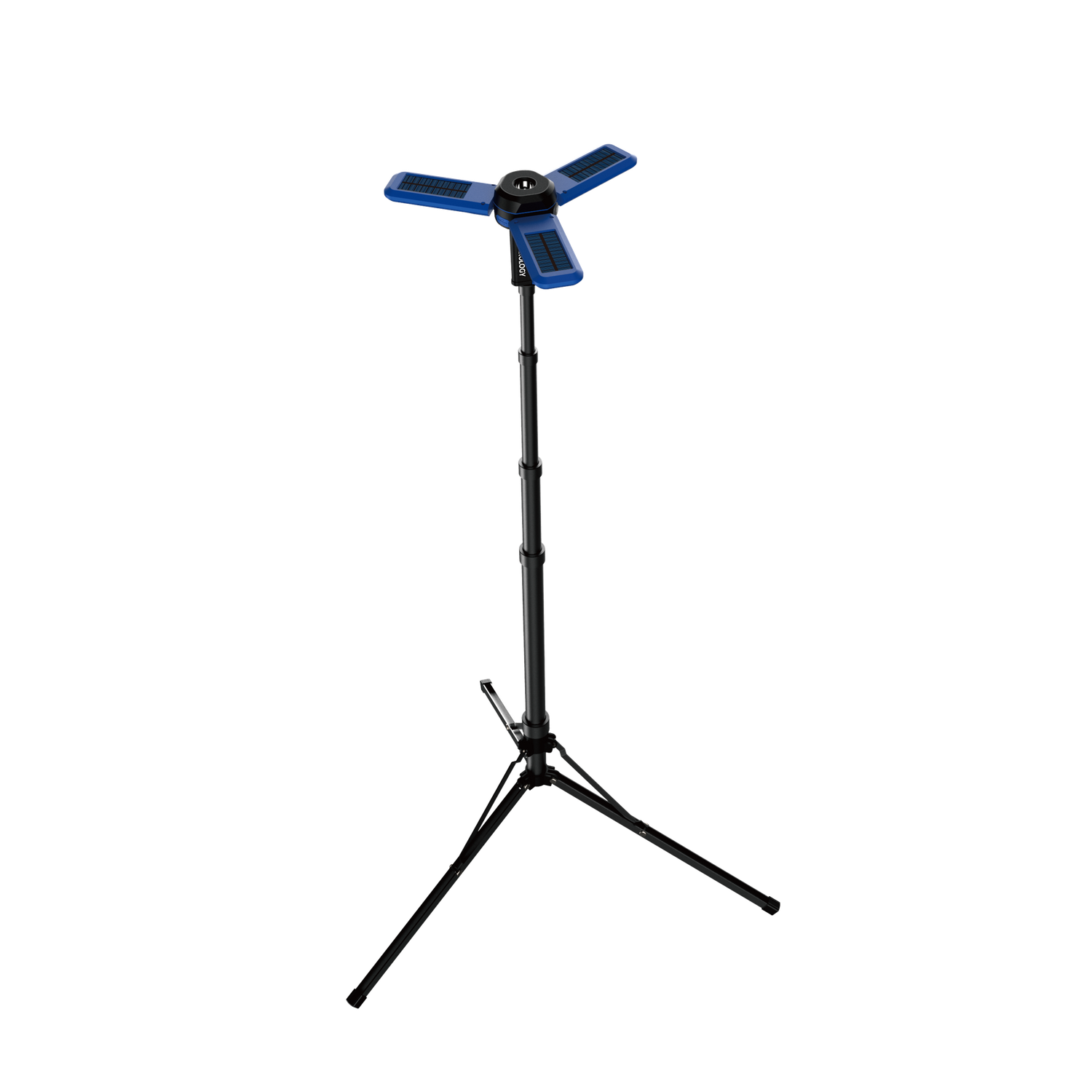 Powerology Camping Solar Foldable Tripod LED Light