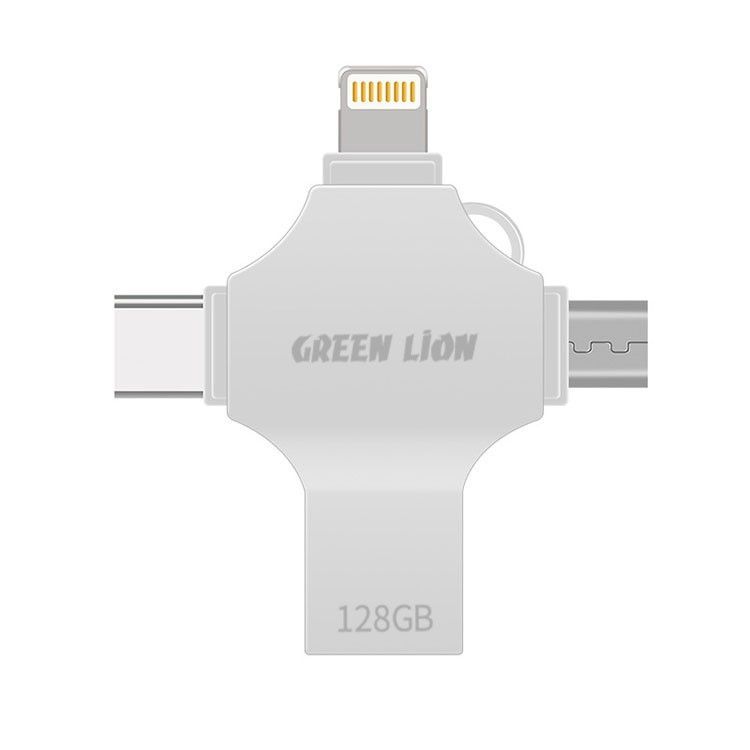 Green Lion 4 in 1 USB Flash Drive