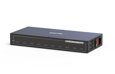 Green Lion PD Multi Ports 10 Charging Station 200W