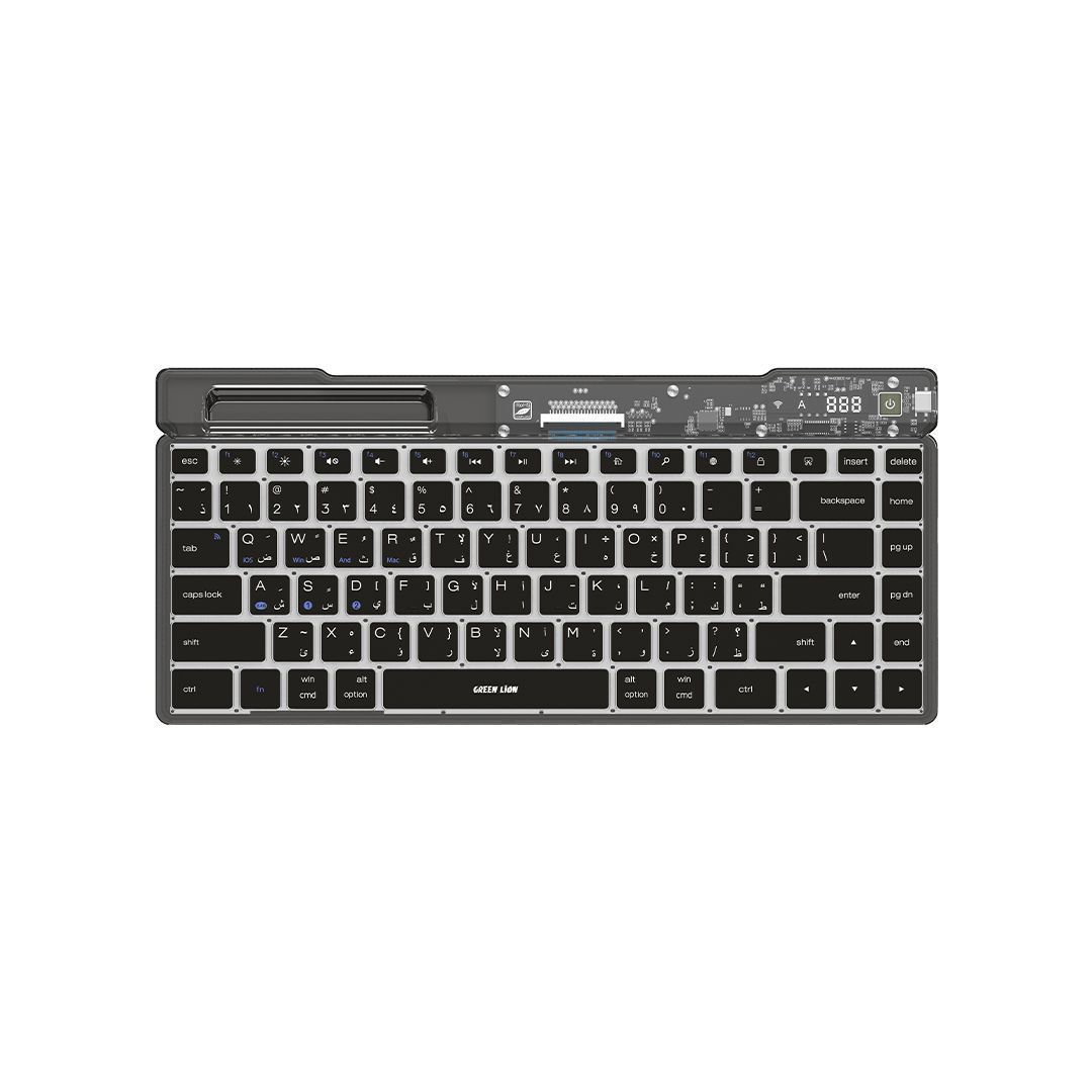 Green Lion - Transparent keyboard