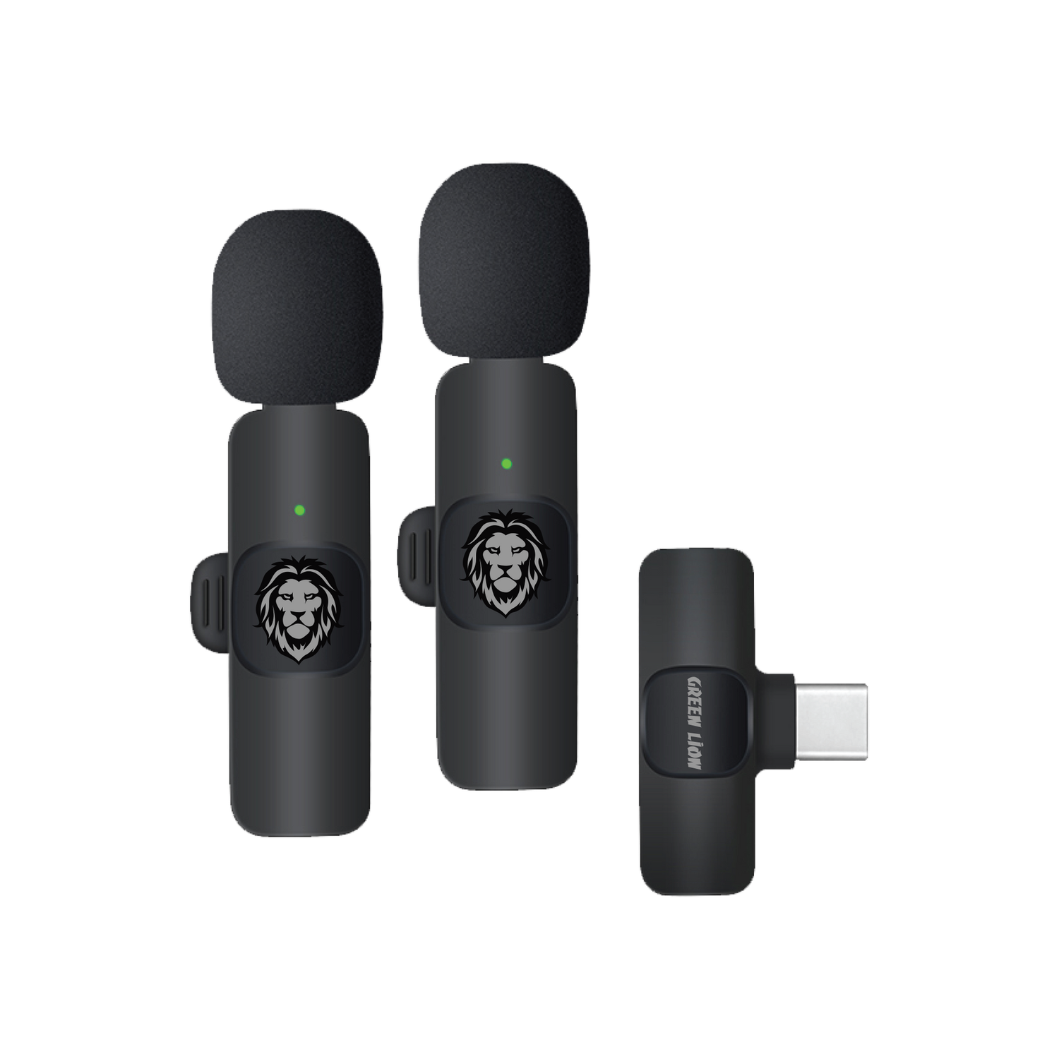 Green Lion 3 in 1 Wireless Microphone