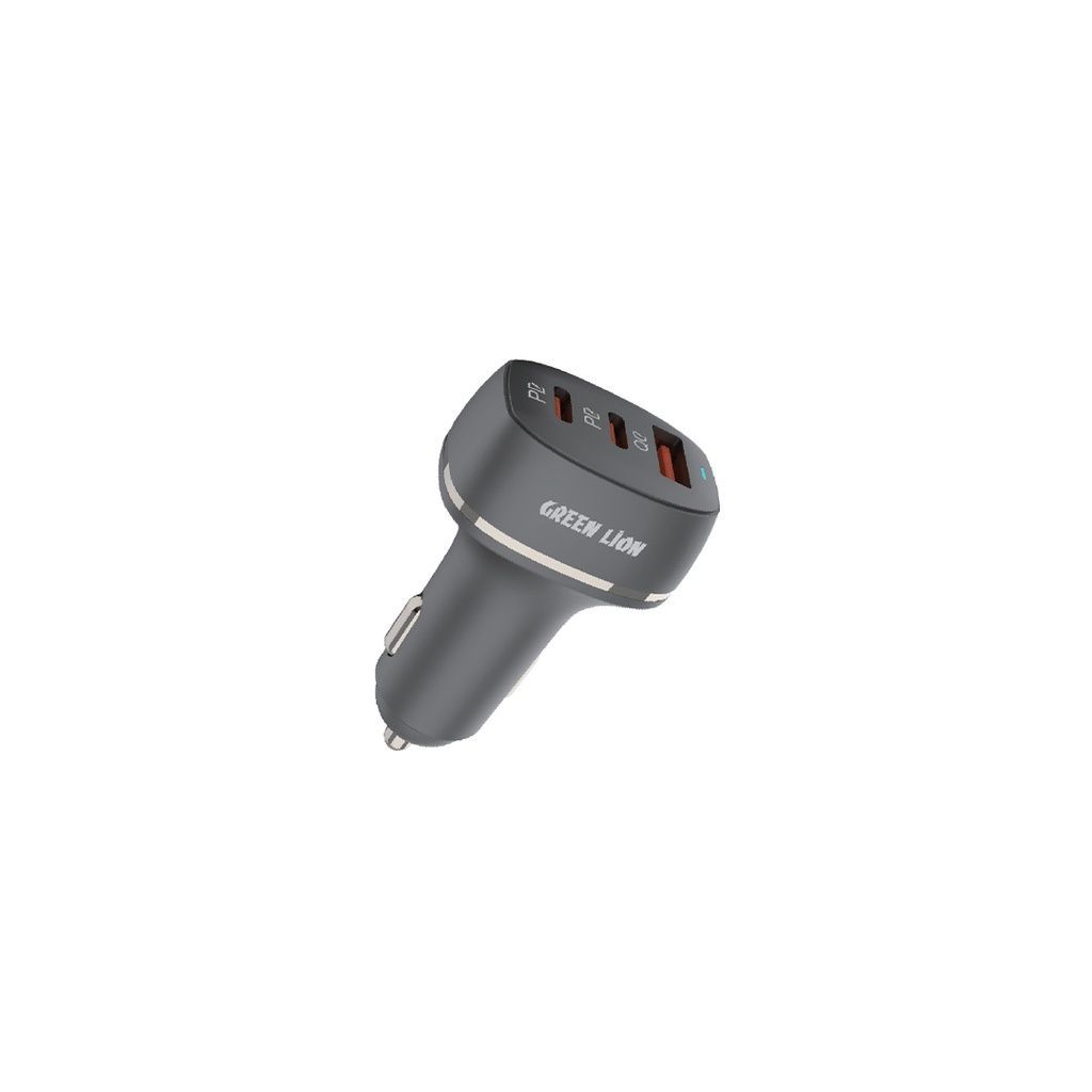Green Lion Car Charger QC+PD+PD 50W