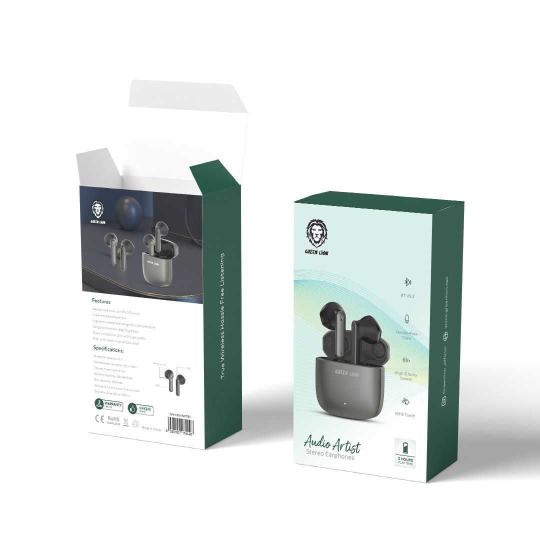 Green Lion Santorini Stereo Earphones