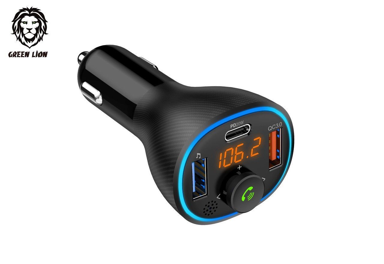 Green Wireless Hands-Free Car Kit