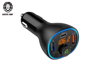 Green Wireless Hands-Free Car Kit