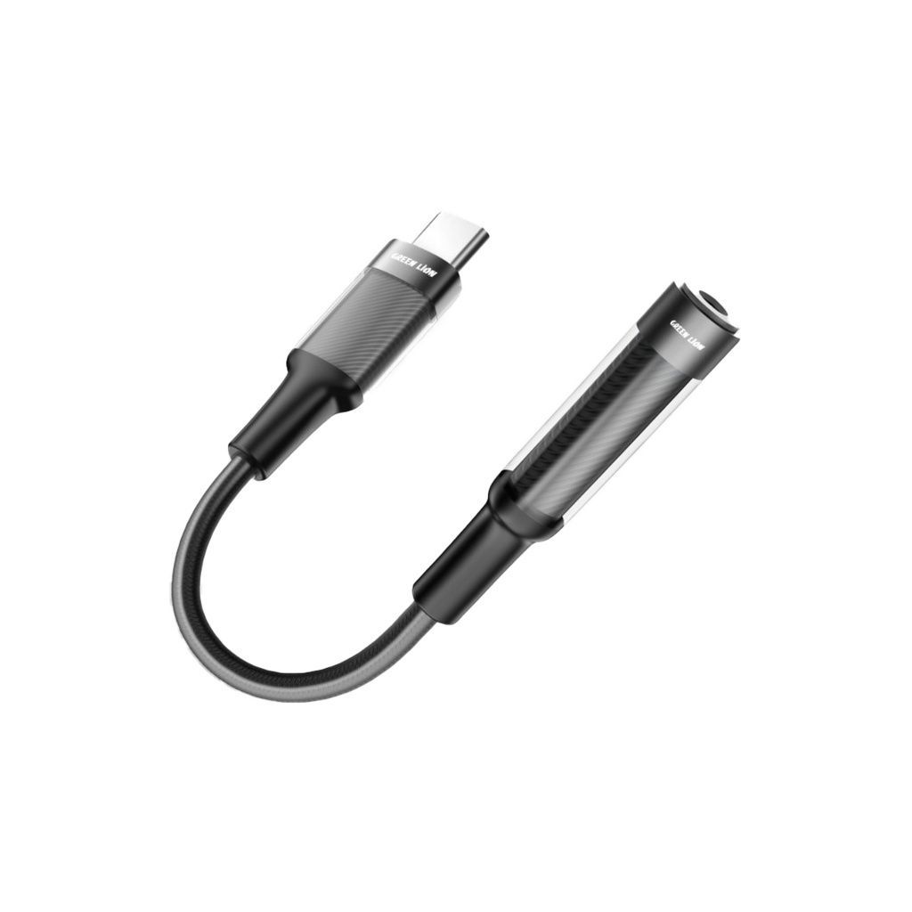 Grren Lion Earphone Adapter USB-C to 3.5 Aux 12CM
