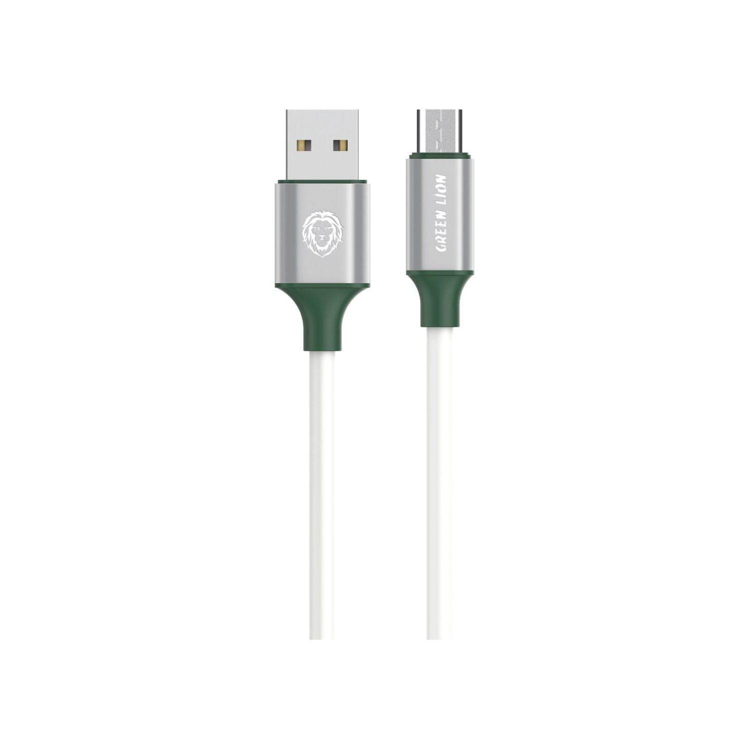 Green Lion PVC USB-A to Micro USB Wide Cable 1M
