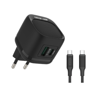 Green Pd+Qc 20W Signal Channel Eu +Type C To Type C Cable 1M Green Pd+Qc 20W Signal Channel Eu +Type C To Type C Cable 1M
