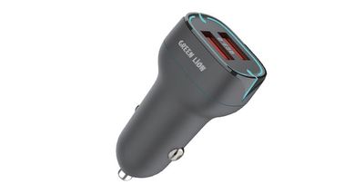 Green Lion Car Charger QC18w+QC 18w Total 36w USB-Type c cable Green Lion Car Charger QC18w+QC 18w Total 36w USB-Type c cable