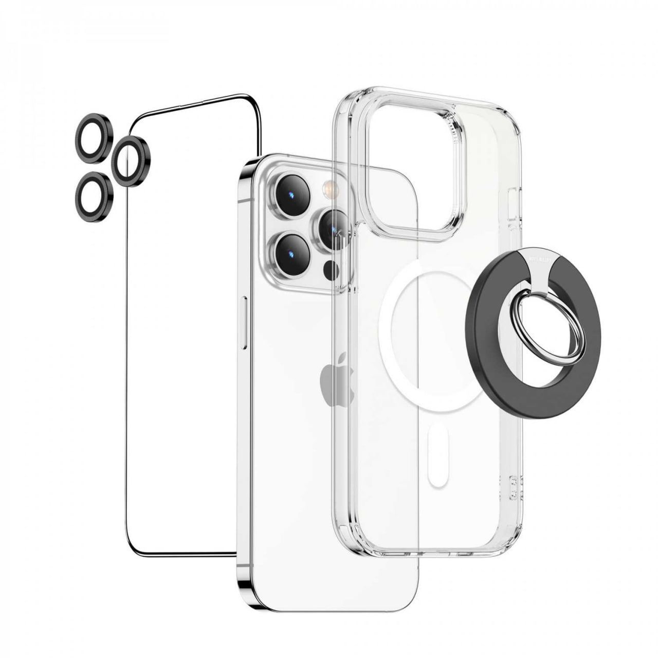Green Lion 4 in 1 Protection Pack for iPhone 15 Pro Max