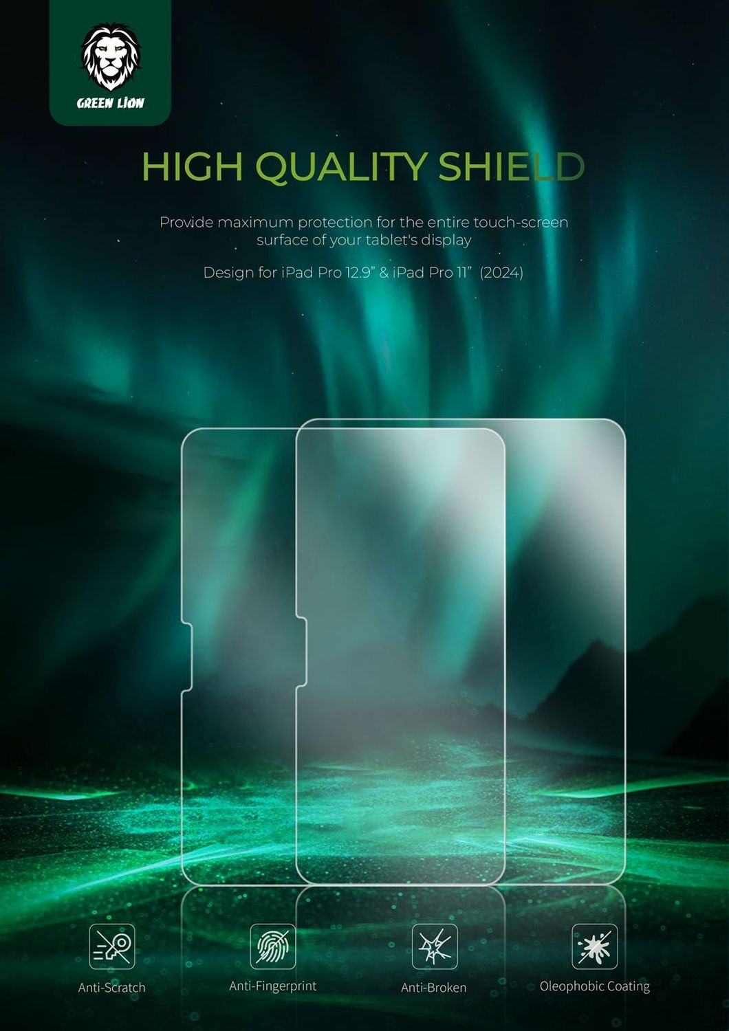 Green Lion iPad Screen Guard iPad