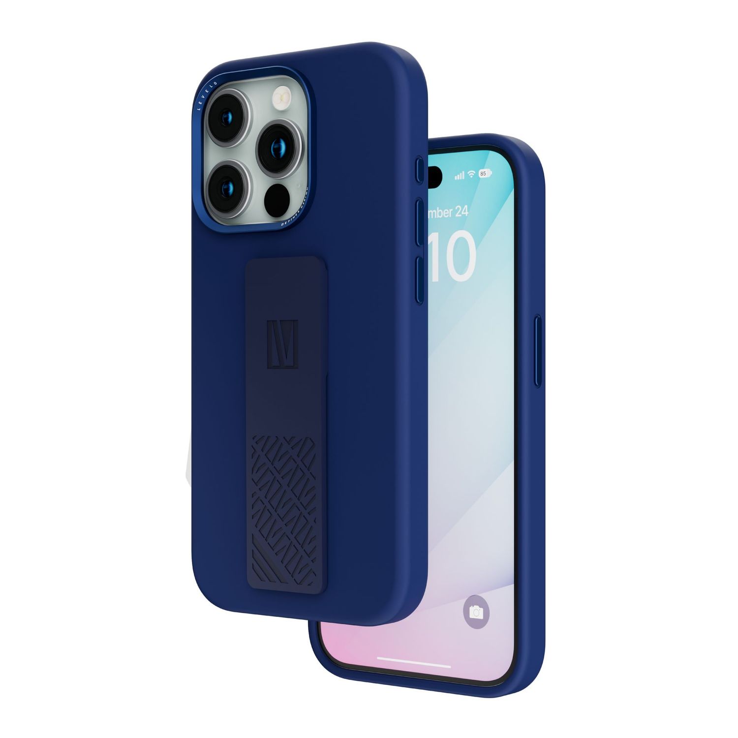 Levelo Morphix Silicone Case With Silicone Grip For iPhone 15 Pro