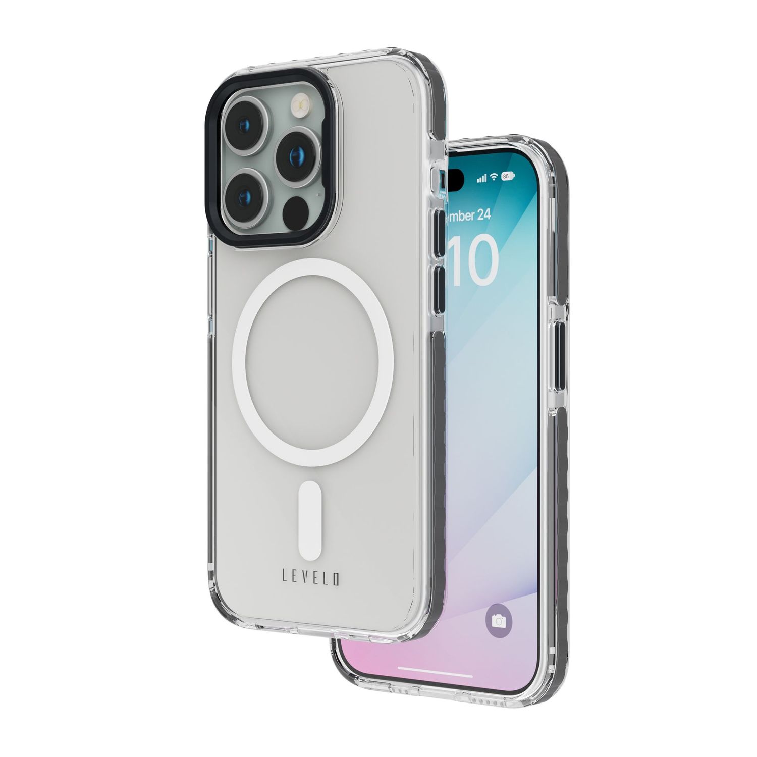 Levelo FlexiGuard Transparent Case for iPhone