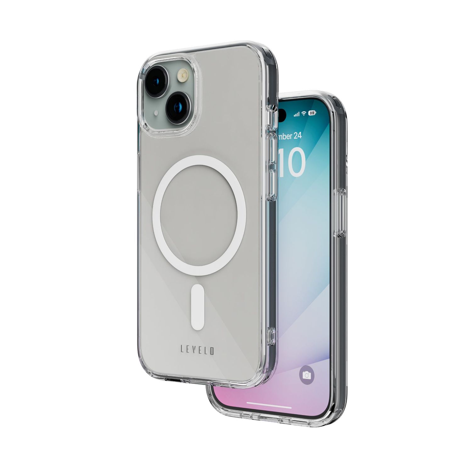 Levelo MagSafe Clara Clear Case For iPhone