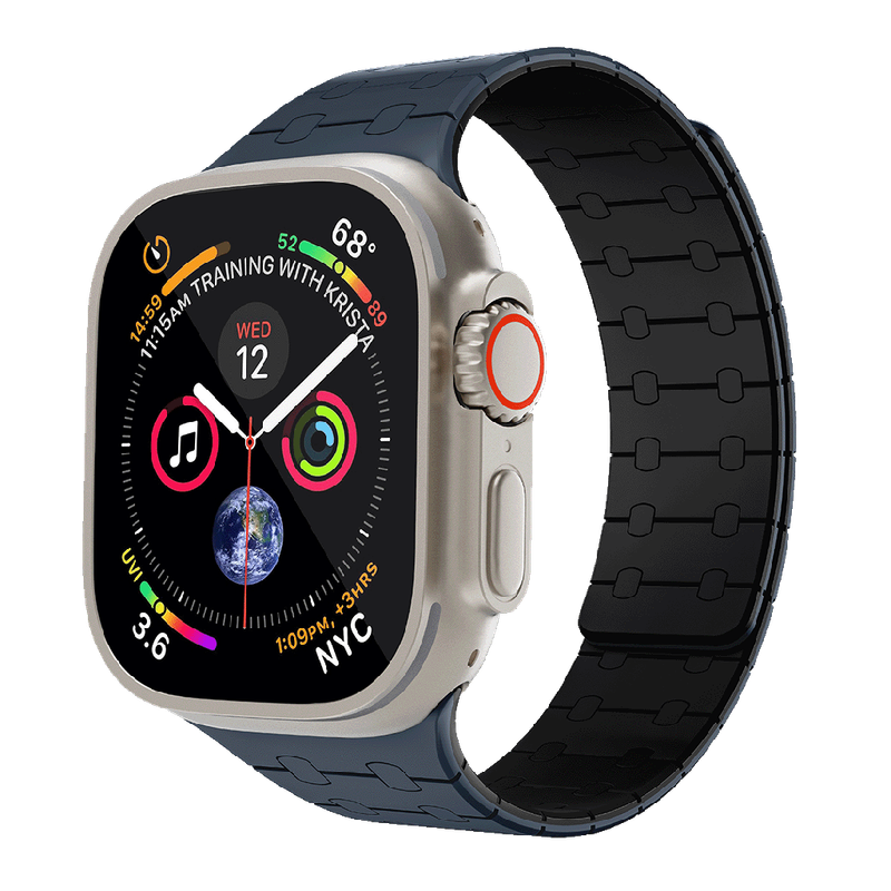 Levelo RoyalLink Silicone Watch Strap For Apple Watch