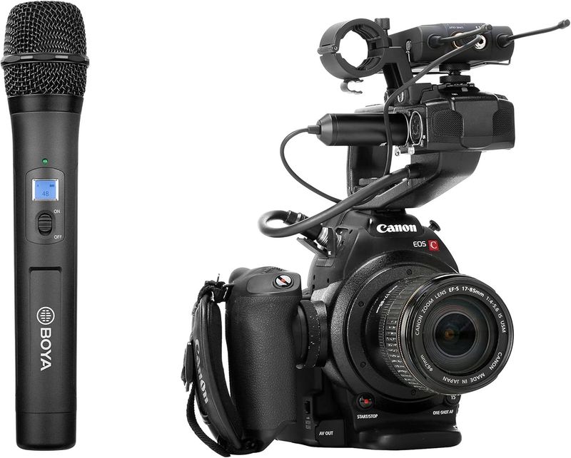 Boya BY-WM8 Pro-K3 Camera Mount Wireless Handheld Microphone System