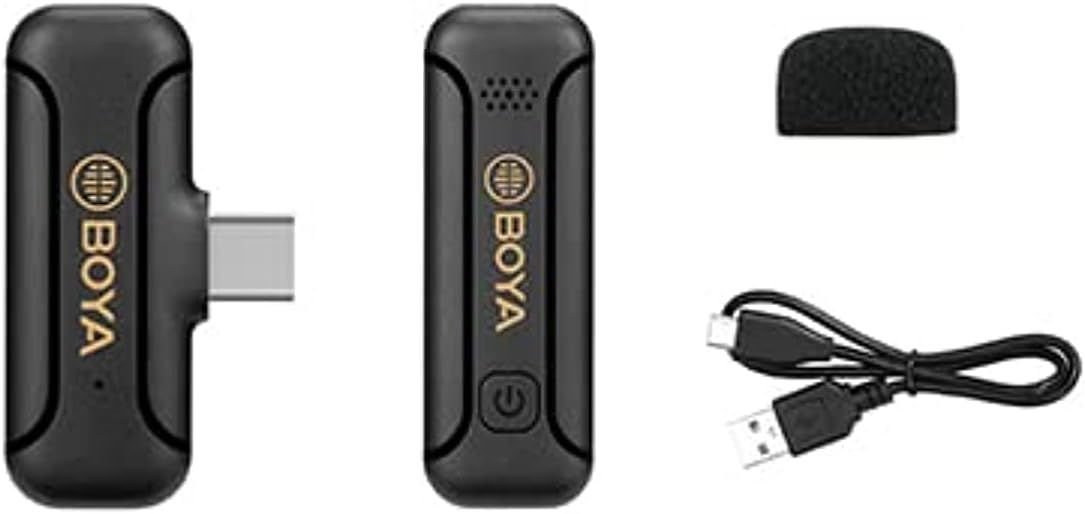 ​BOYA WORLD'S SMALLEST WIRELESS MICROPHONE FOR IOS DEVICES WM3D