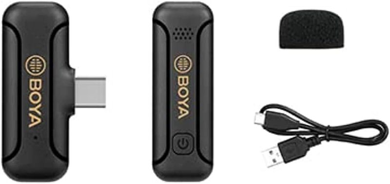 ​BOYA WORLD'S SMALLEST WIRELESS MICROPHONE FOR IOS DEVICES WM3D