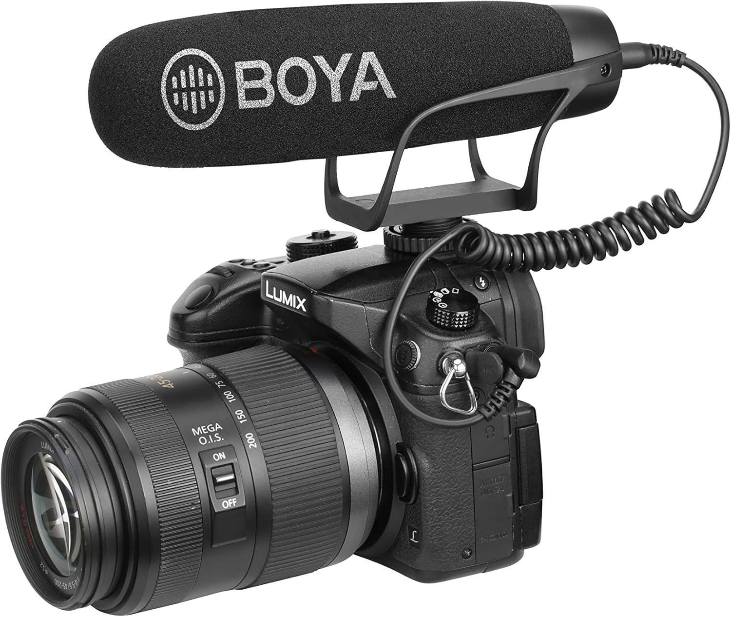 BOYA WIRED ON CAMERA COMPACT SHOT GUN MICROPHONE