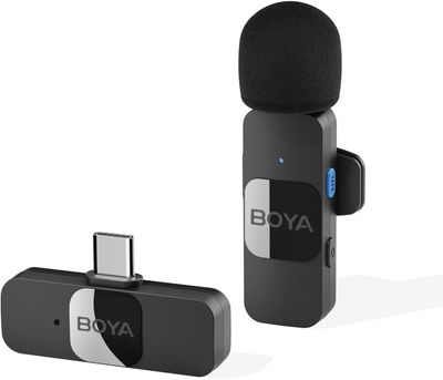 The BOYA 2.4 GHz Wireless Microphone System