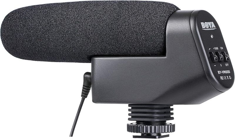 The BOYA Directional Shotgun-Style Microphone