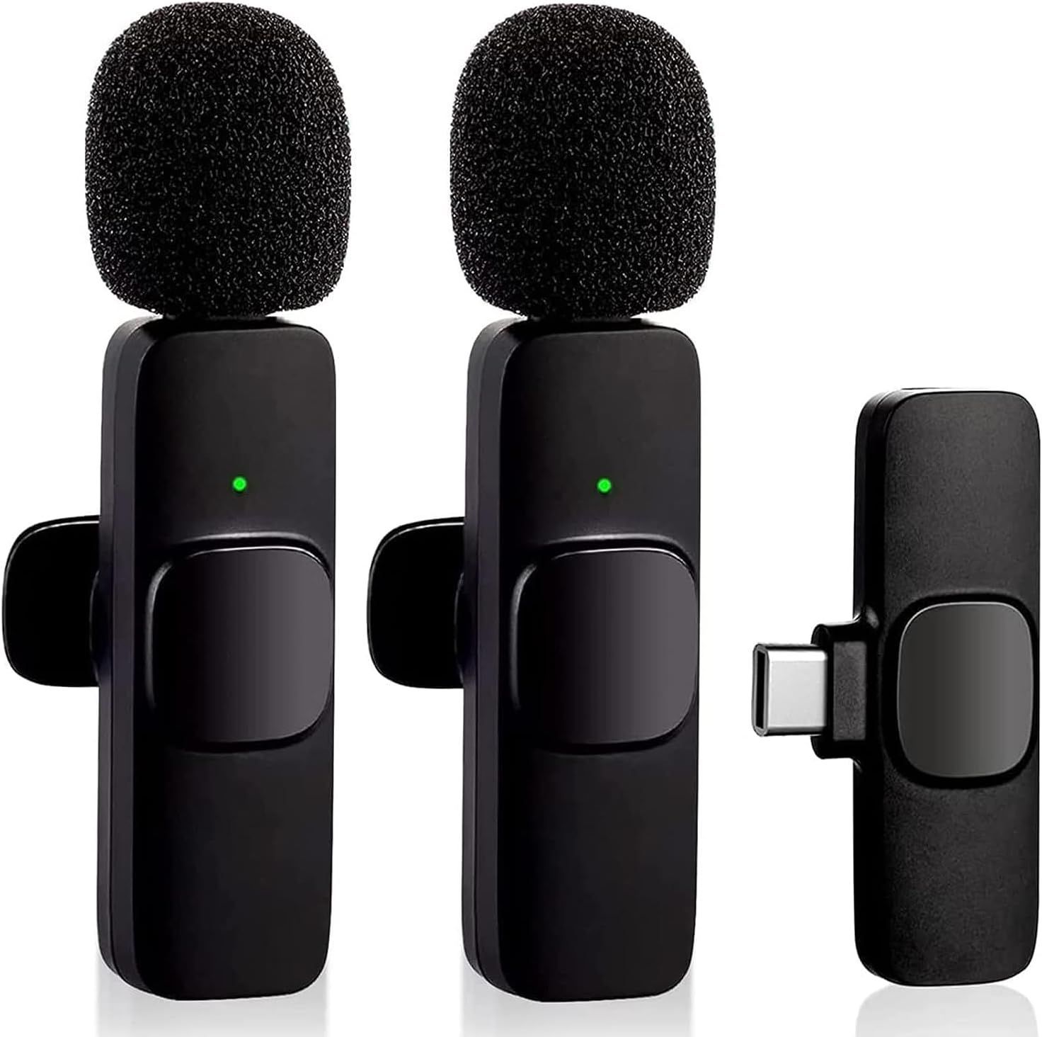 The BOYA Dual Lavalier Type-C Connector Microphone M3D
