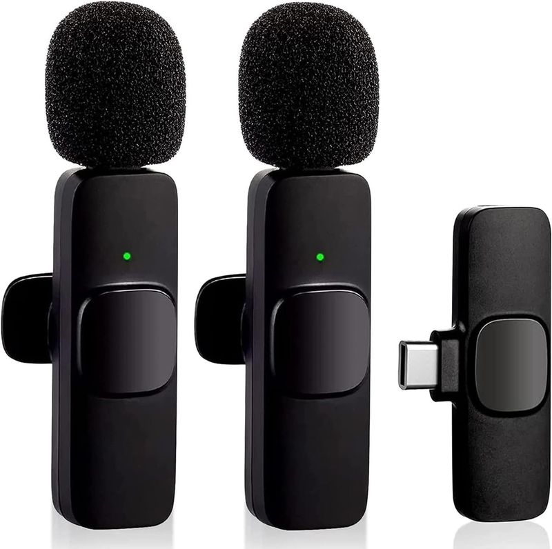 The BOYA Dual Lavalier Type-C Connector Microphone M3D