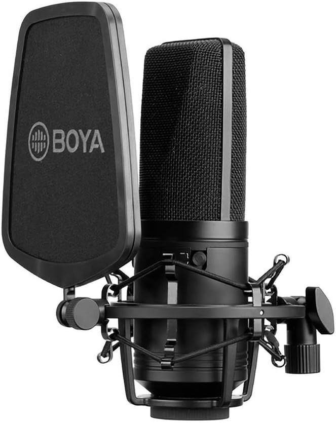 The BOYA Large Diaphragm Studio Microphone M1000