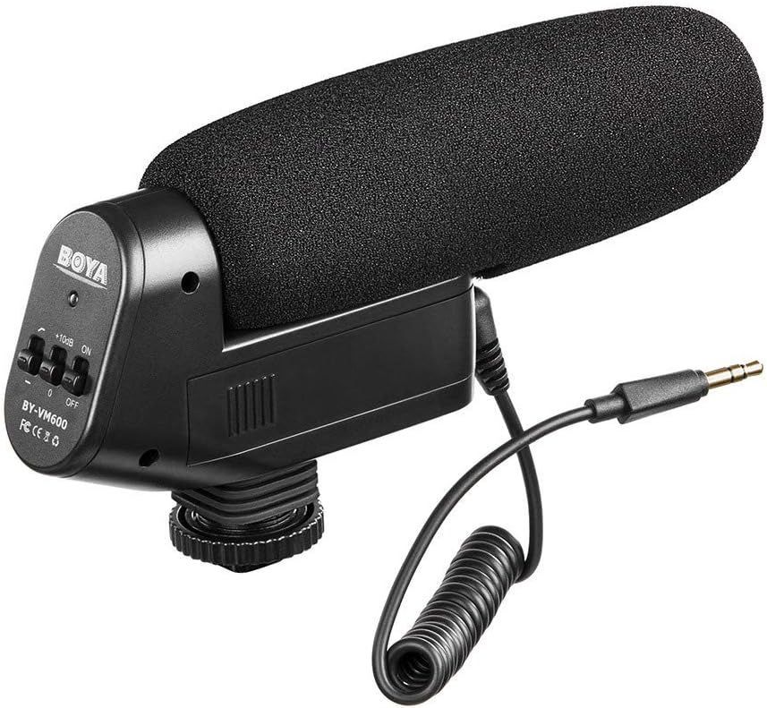 The BOYA On-Camera Condenser Shotgun Microphone VM600