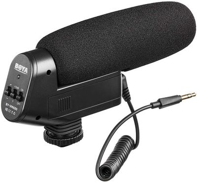 The BOYA On-Camera Condenser Shotgun Microphone VM600