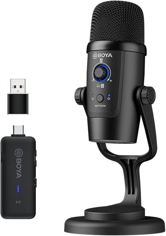 The BOYA USB & Type-C Microphone PM500