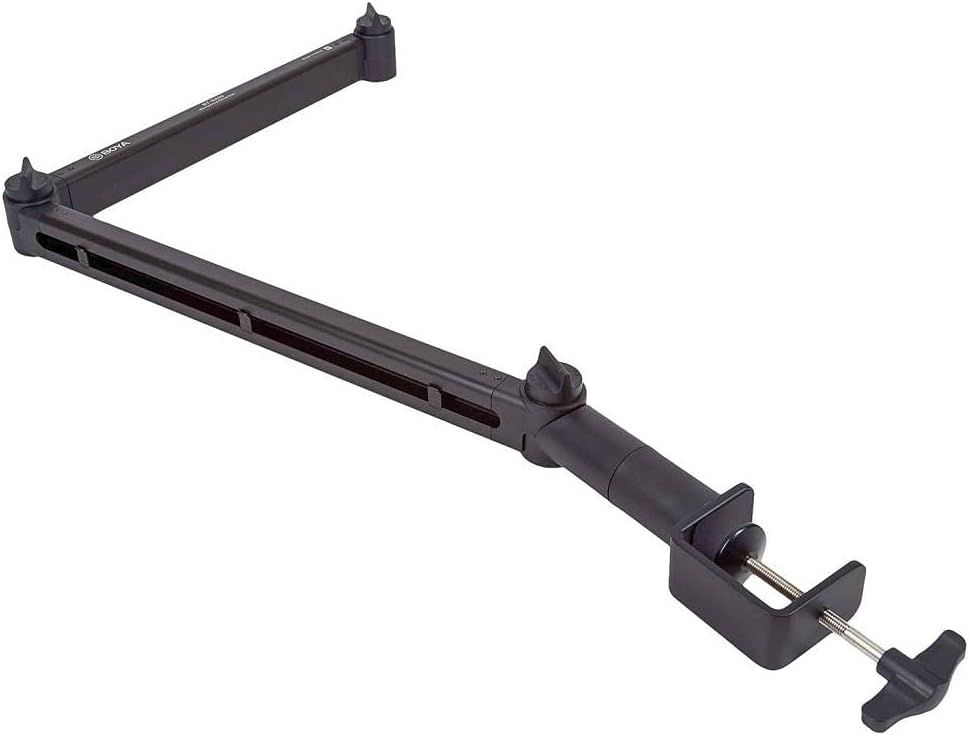Microphone Boom Arm With Built-In Cable Catch