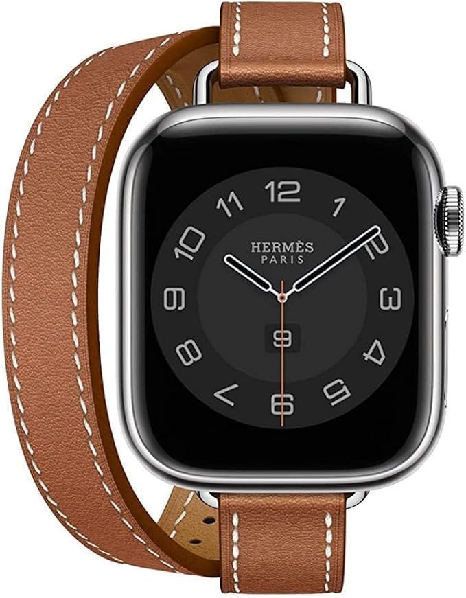 Levelo Montre Roating Leather Band for Apple Watch