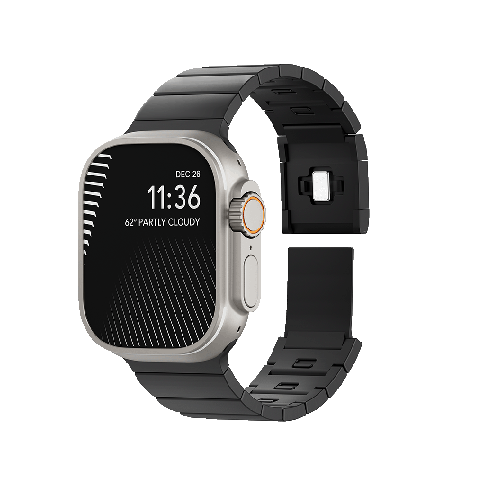 Levelo Yonge Magnet Steel Band for Apple Watch