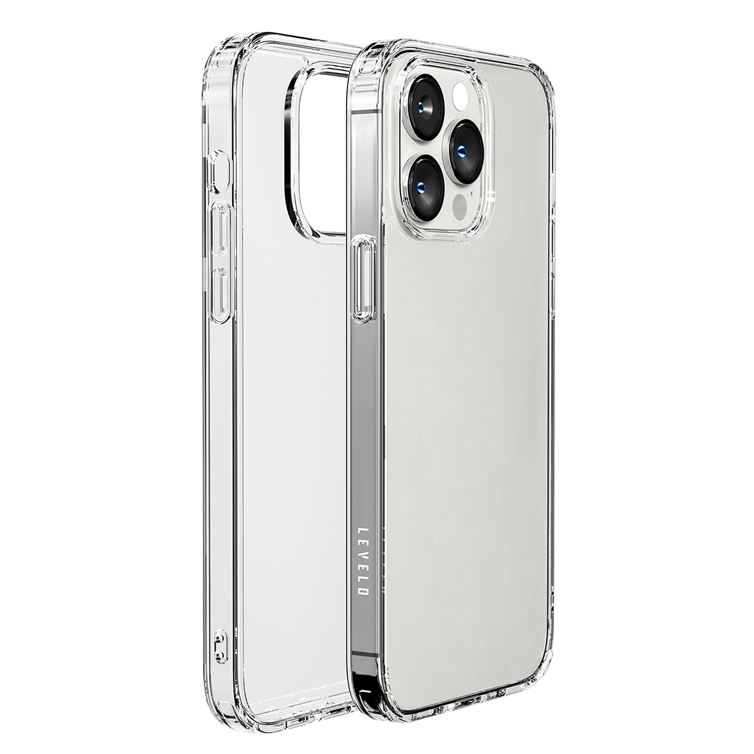 Levelo Clara iPhone 14 Pro Max Clear Back Case