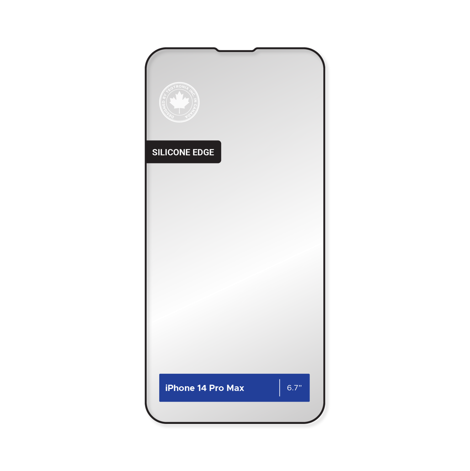 Levelo Anti-Static Clear Silicone Edge Tempered Screen Protector