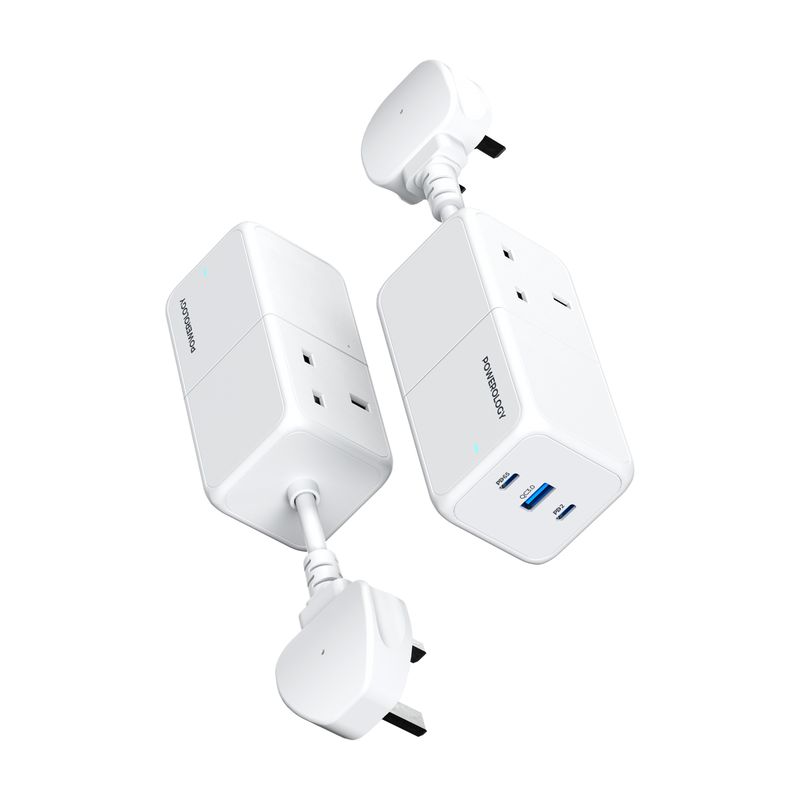 Powerology 65W GaN USB Power Strip