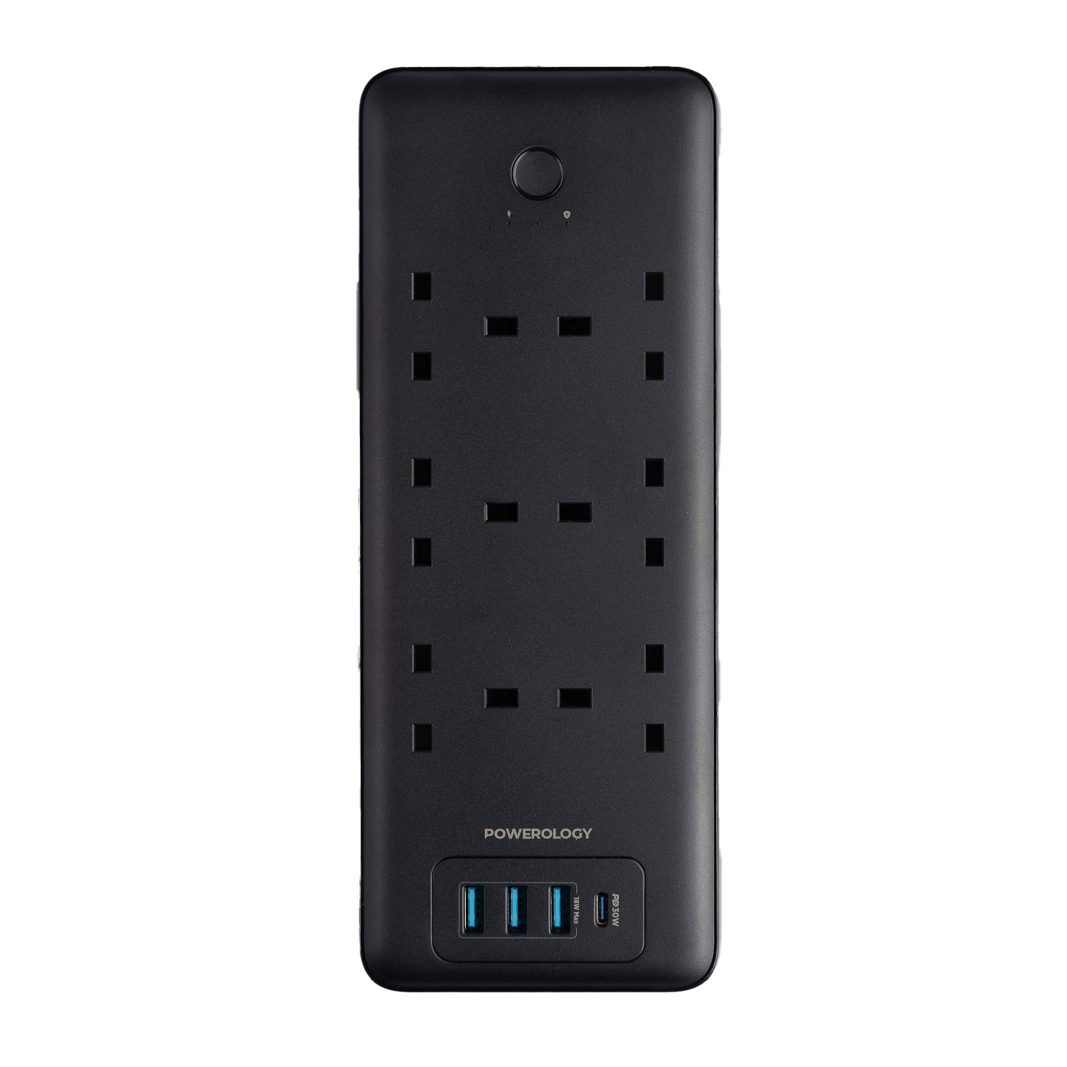 Powerology 6AC Multi Port Power Strip