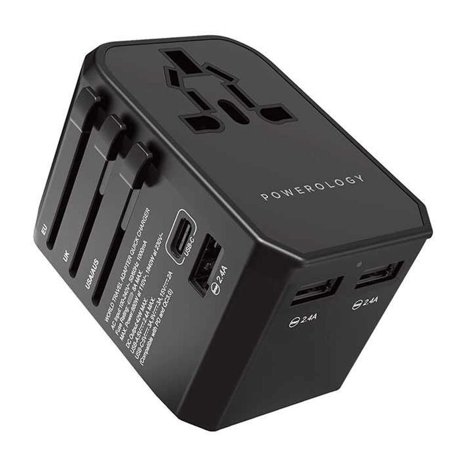 Powerology Universal Travel Adapter
