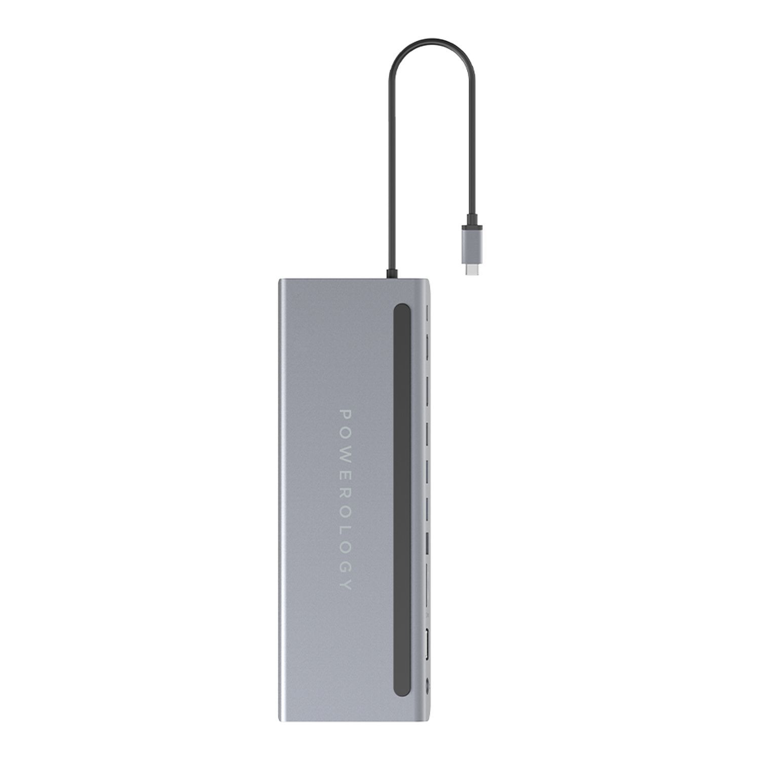 Powerology 11 in 1 Multi-Display USB-C Hub & Laptop Stand