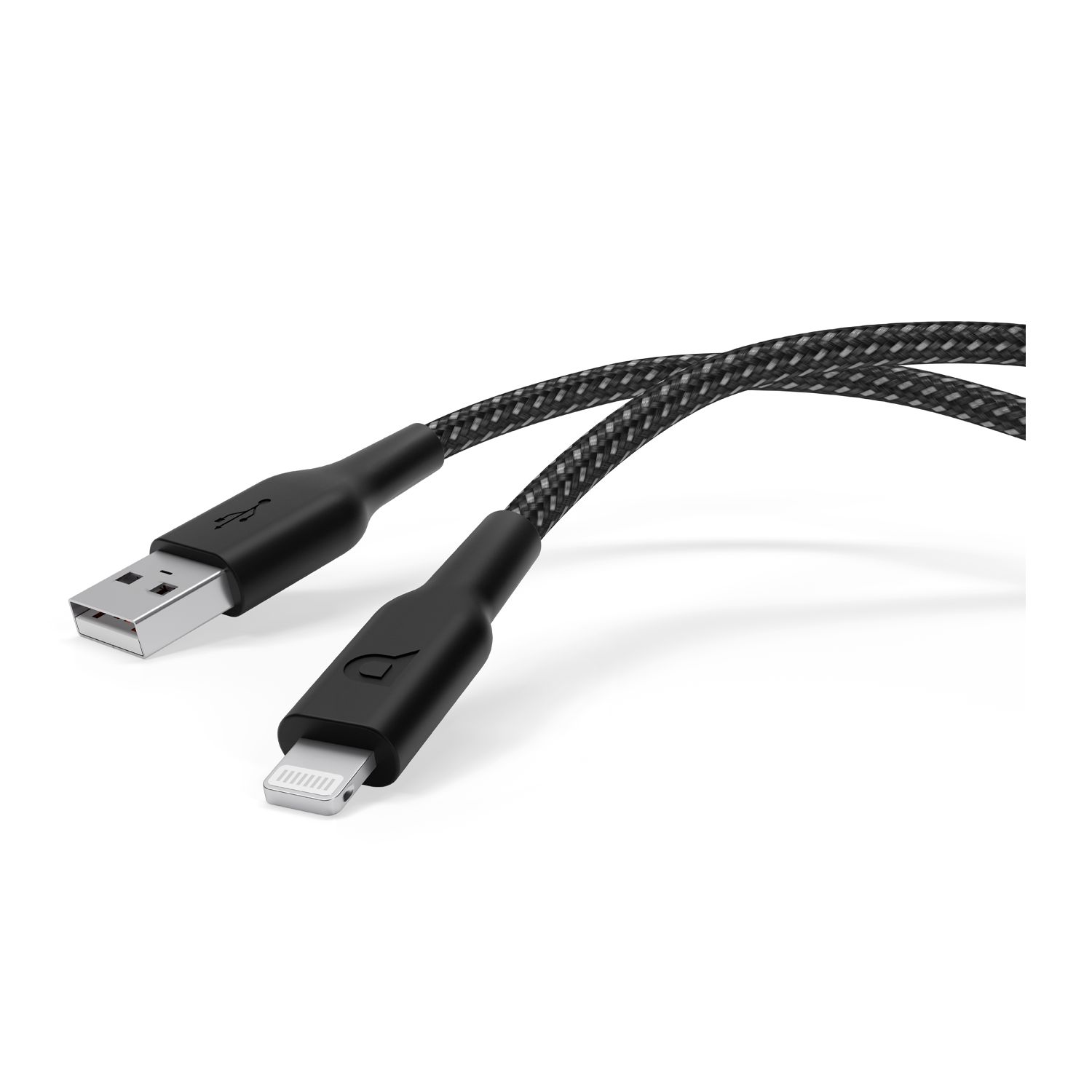Powerology New Braided USB-A to Lightning Cable